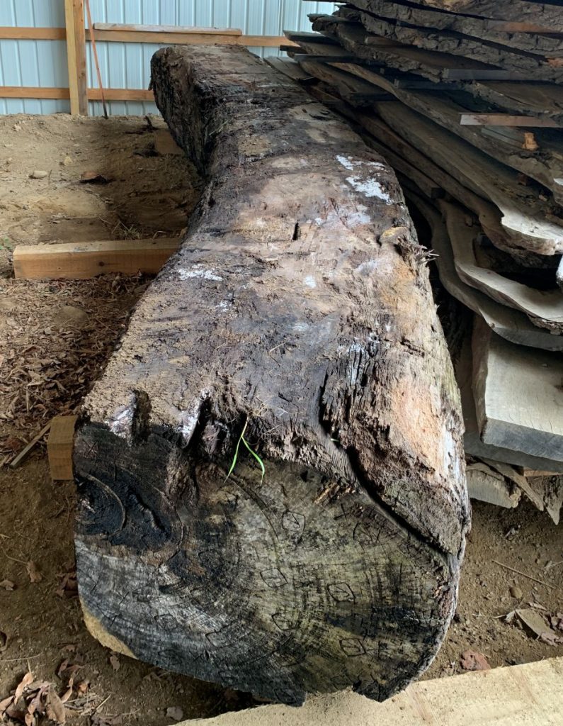 Occasionally the Air Dry shed is used for storage of larger items